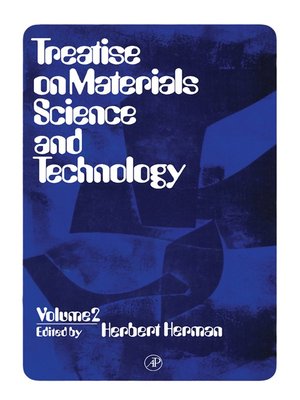 cover image of Treatise on Materials Science and Technology, Volume 2